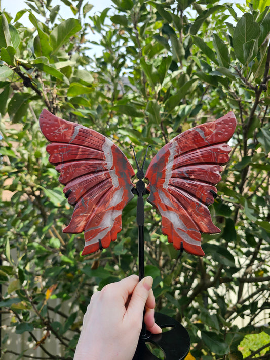 Red Jasper Butterfly