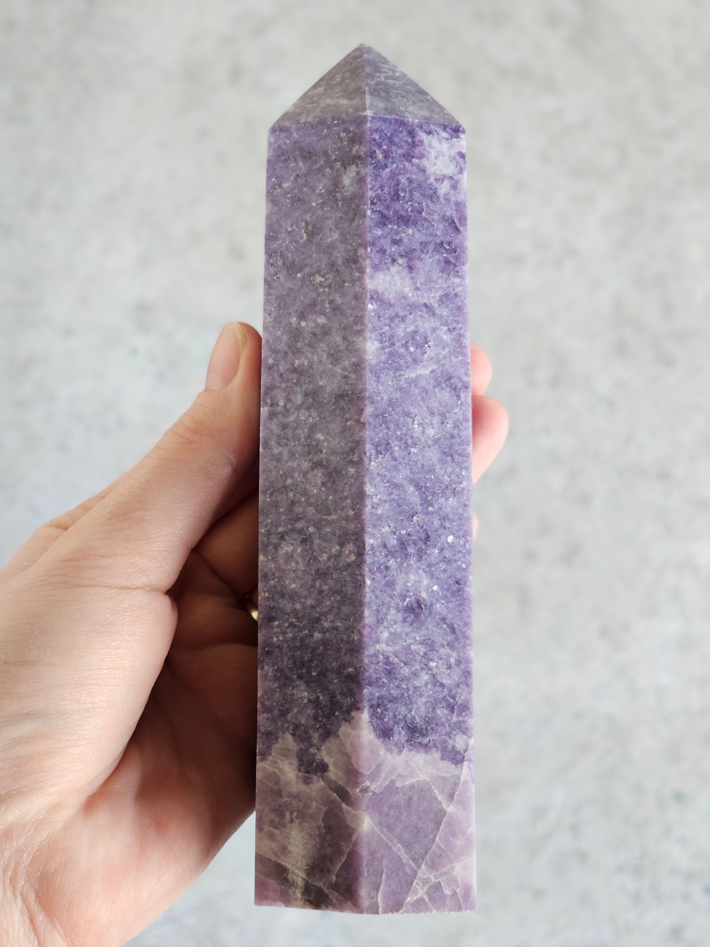 Lepidolite Tower