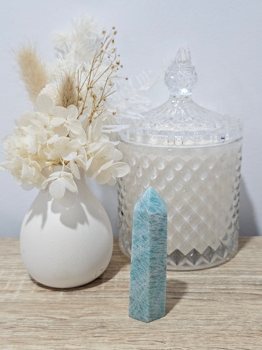 Amazonite  Tower 70-80mm Intuitively selected (last one left instock)
