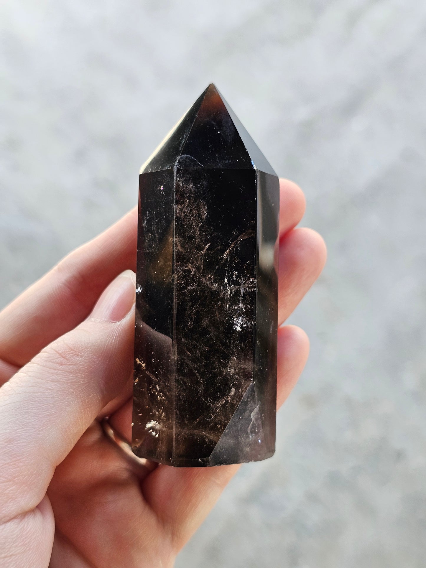 Smokey Quartz Tower