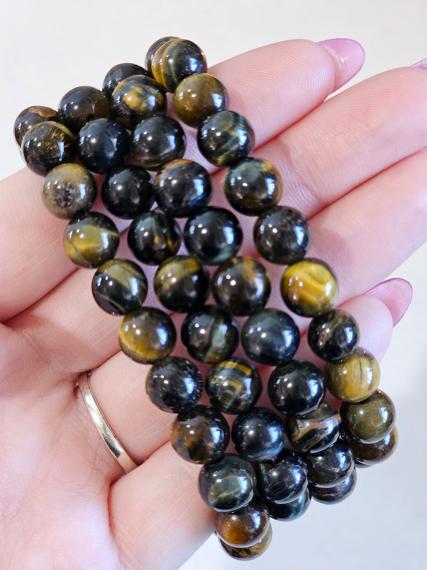 Blue Tiger's Eye Bracelet