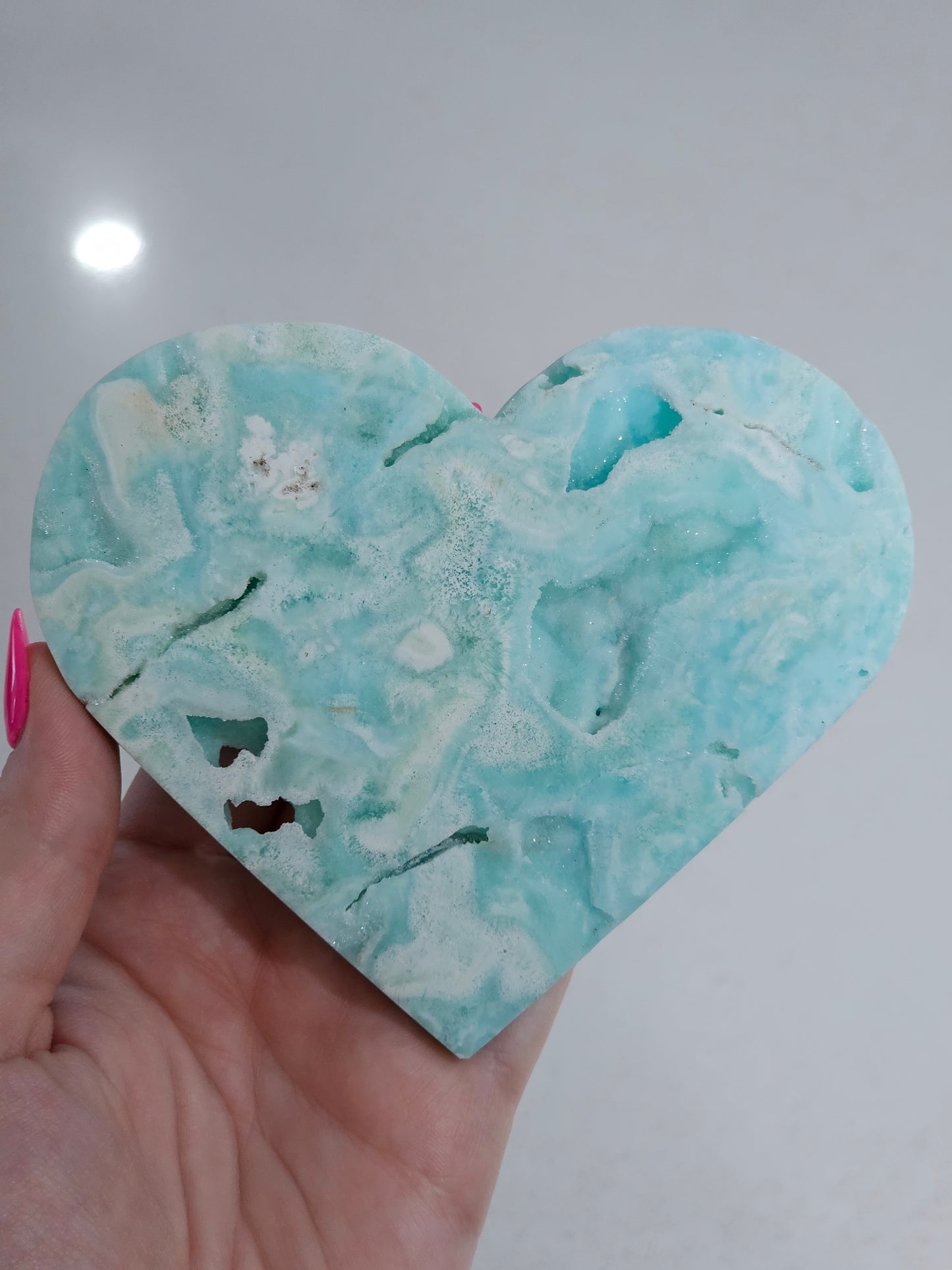 Hemimorphite Heart