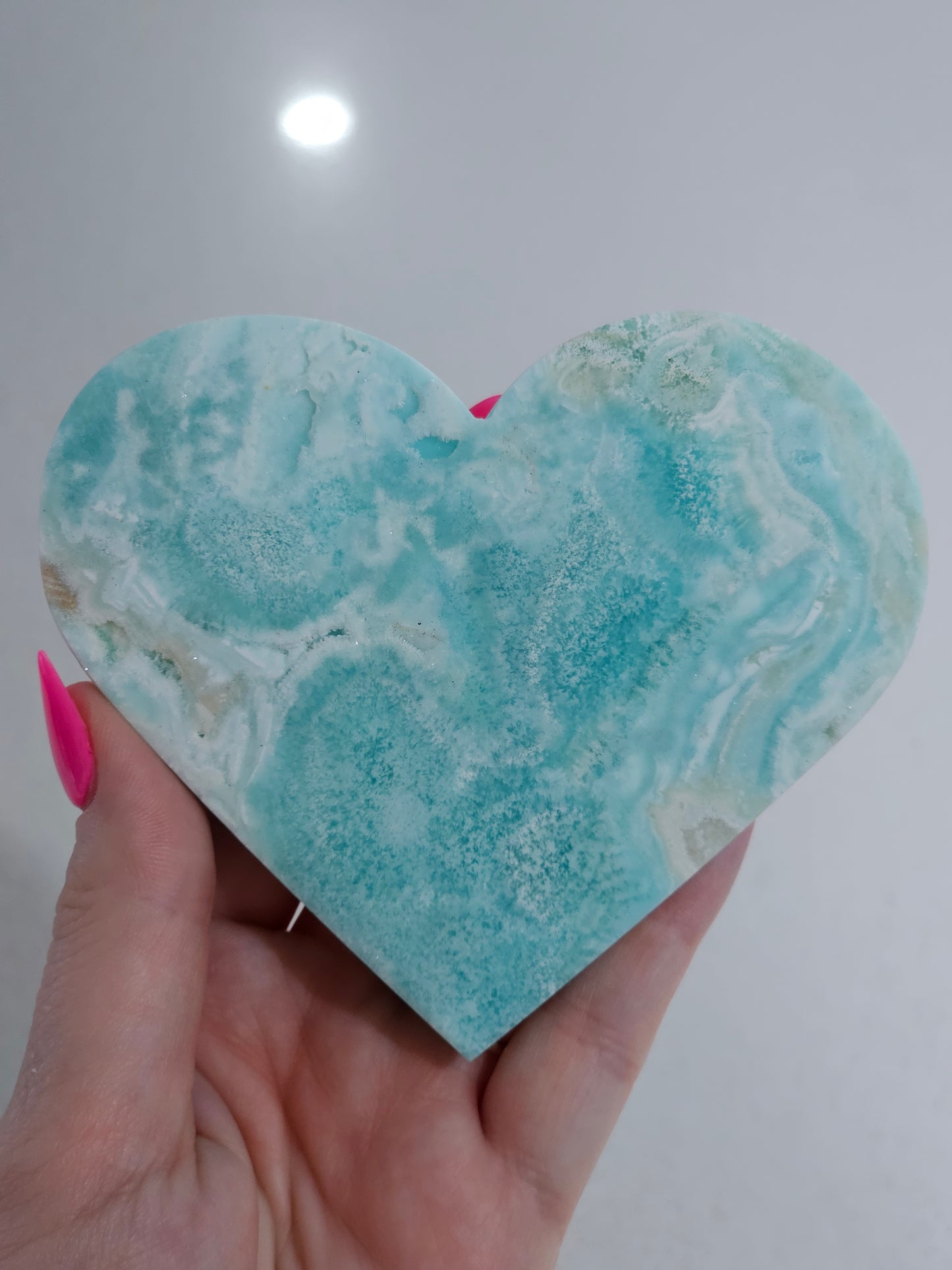 Hemimorphite Heart