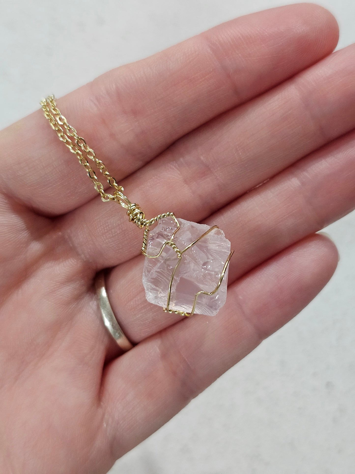 Rose Quartz Necklace
