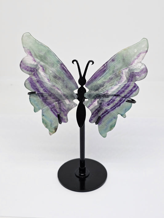 Rainbow Fluorite Butterfly
