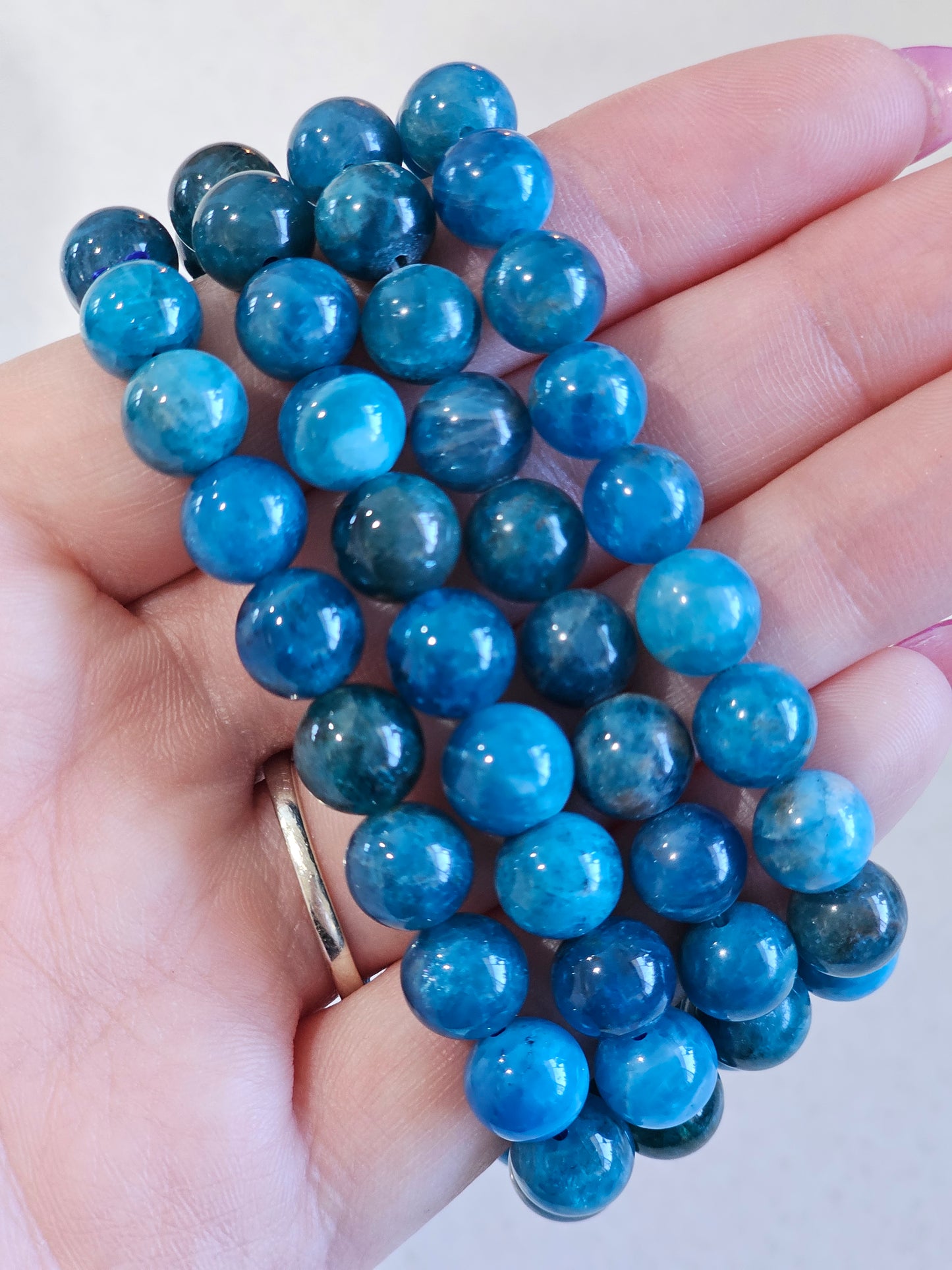 Blue Apatite Bracelet