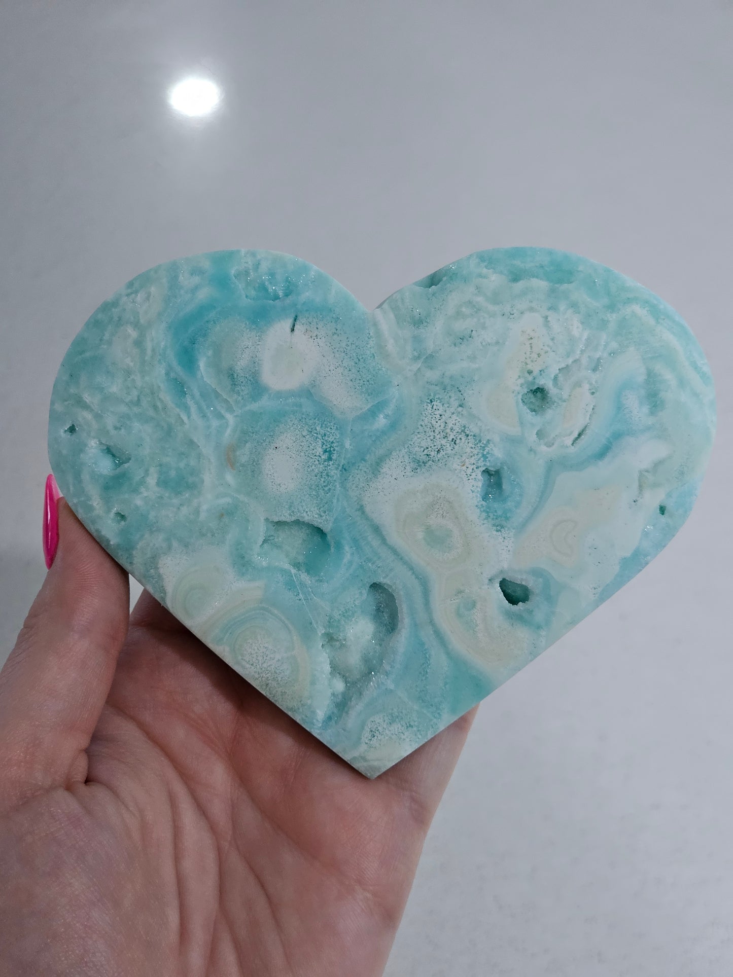 Hemimorphite Heart