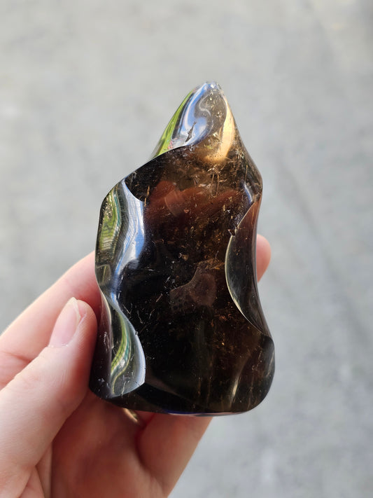 Smokey Quartz Flame