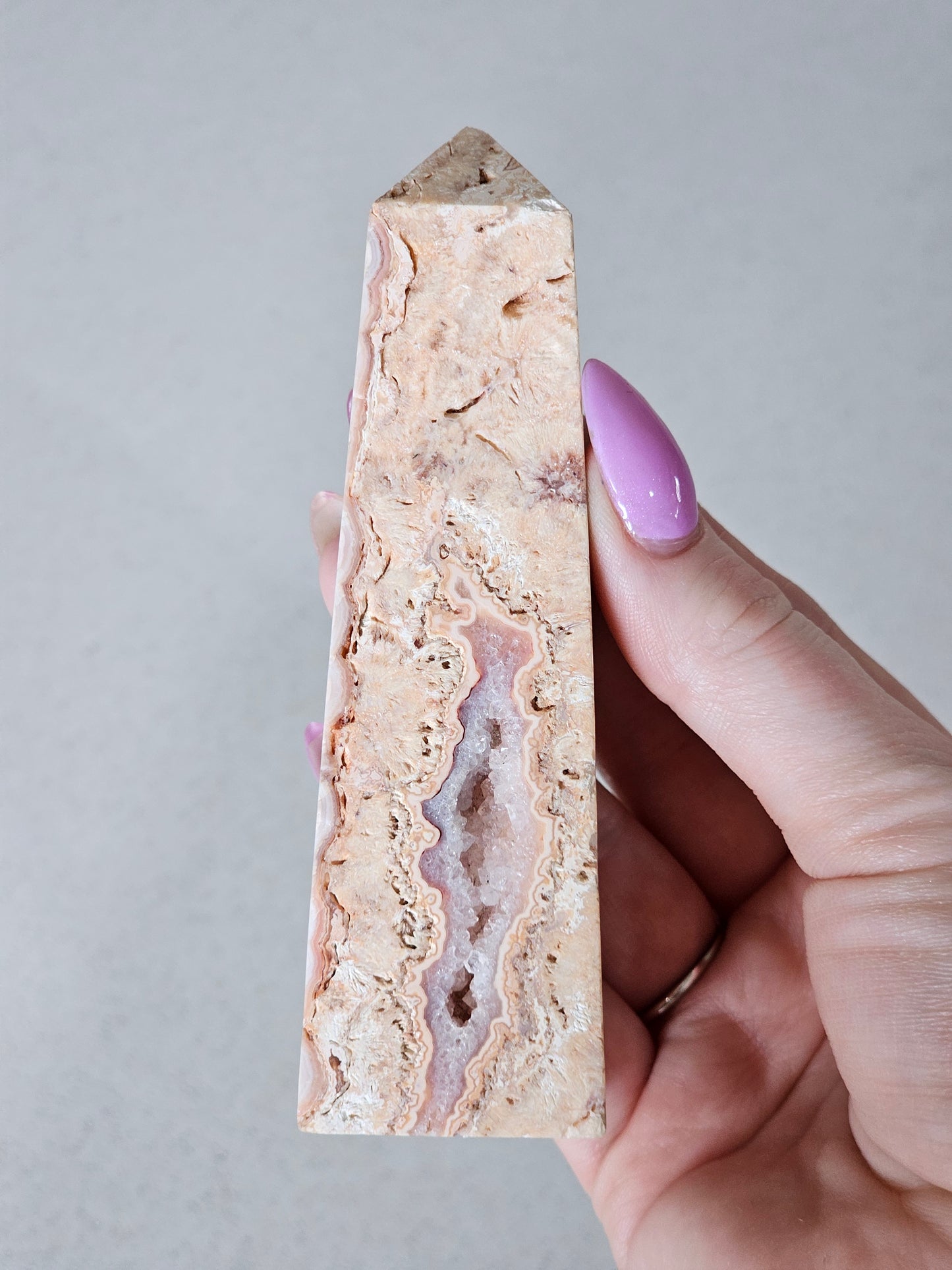 Pink Crazy Lace Agate