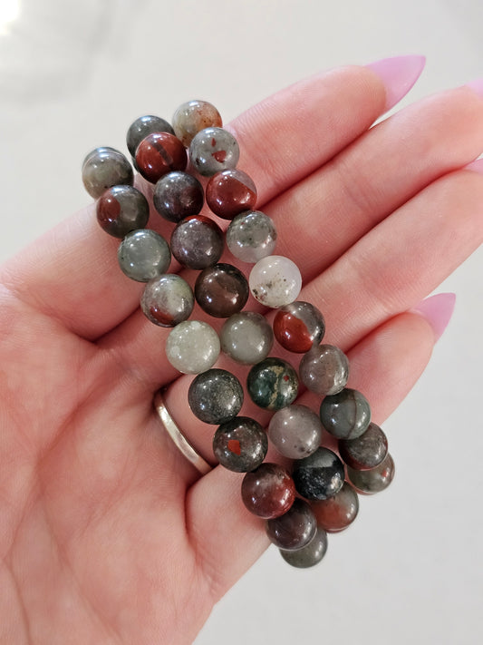 Bloodstone bracelet