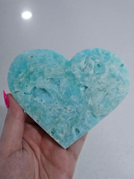 Hemimorphite Heart
