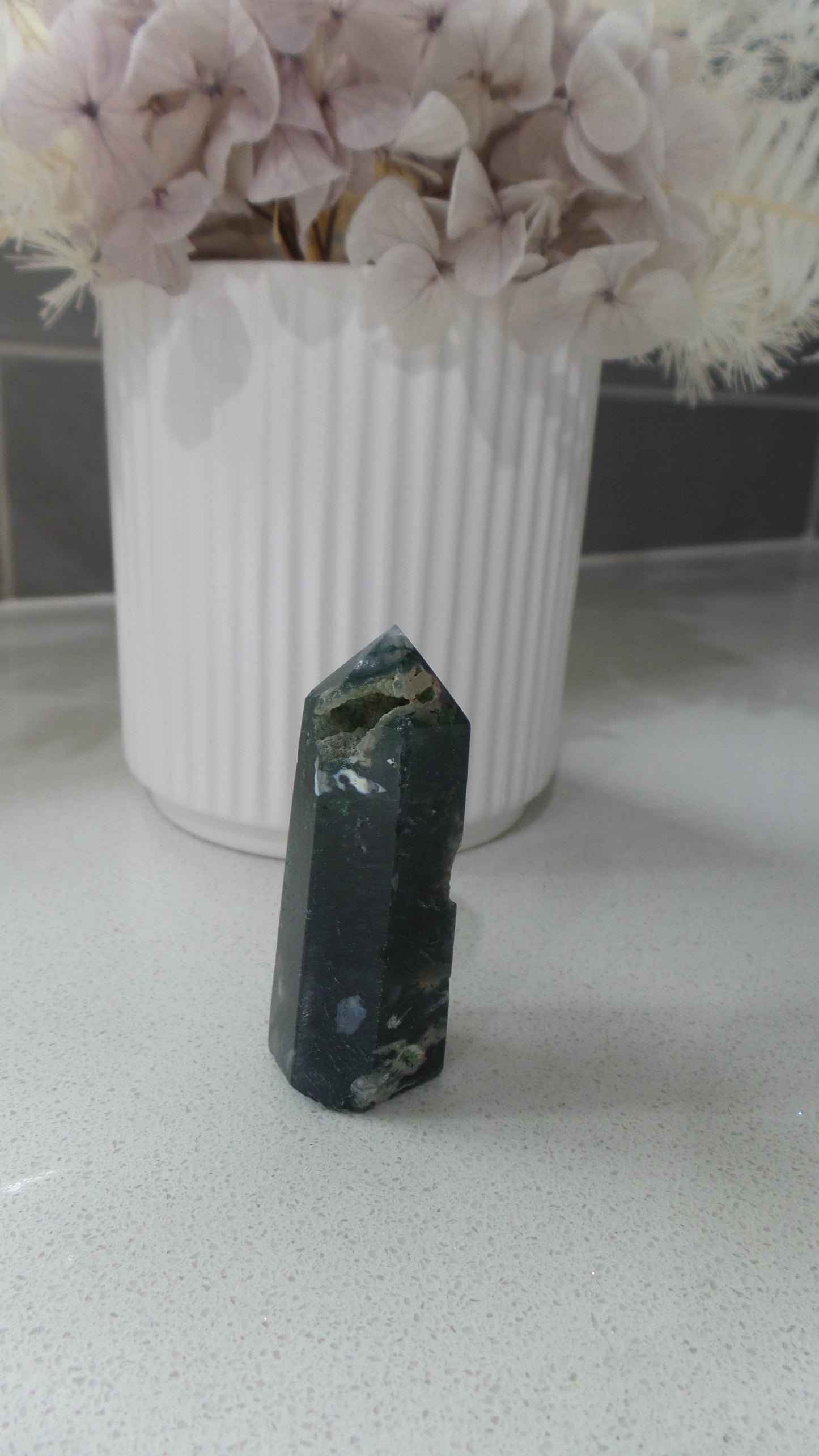 moss agate tower