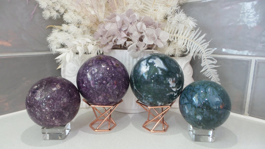 Sphere Stand- Rose Gold