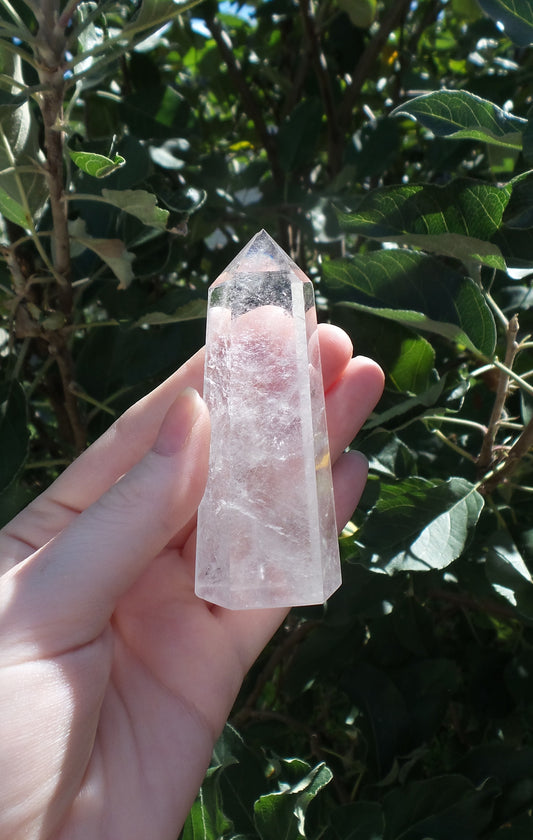 Clear Quartz Tower