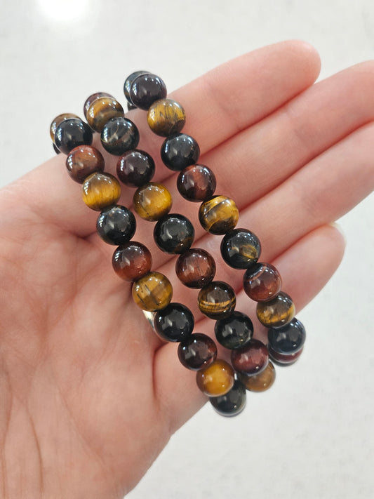 Mixed Tigers Eye Bracelet