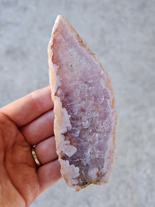 Pink Amethyst Slice