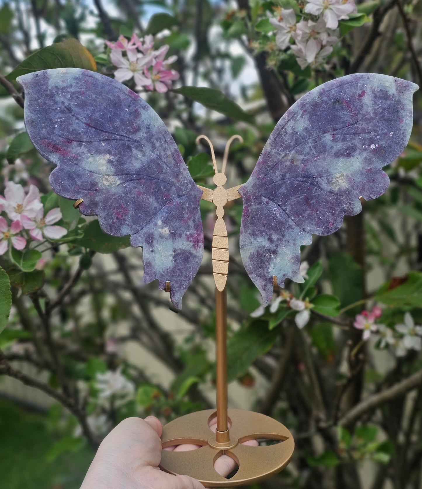 Unicorn Quartz Butterfly