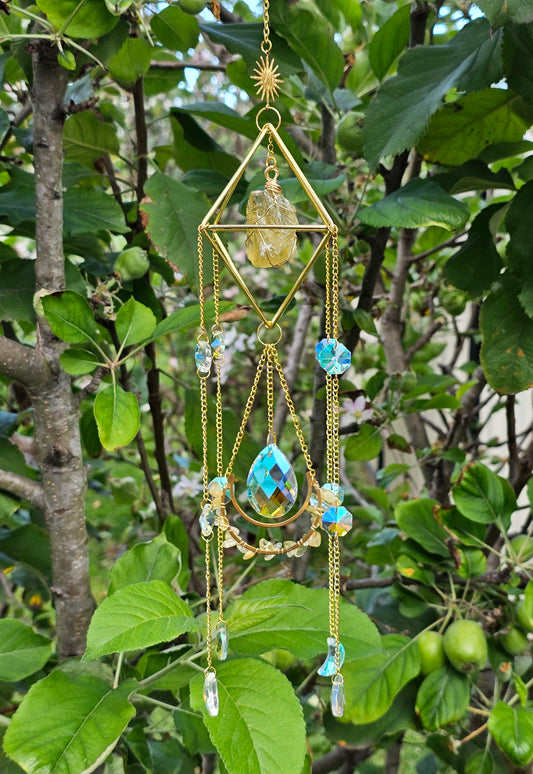 Citrine Suncatcher