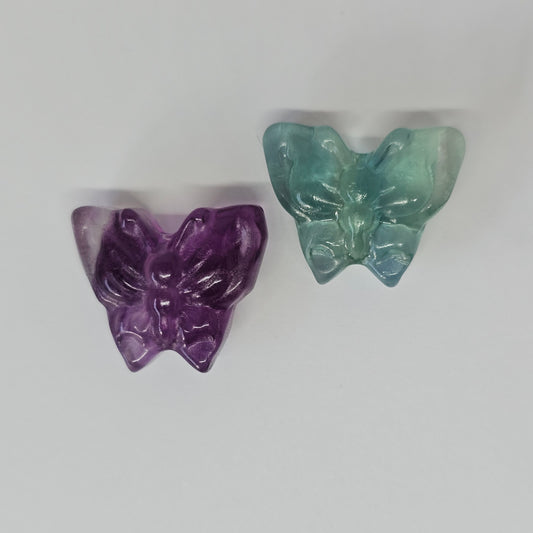 Mini Fluorite Butterfly