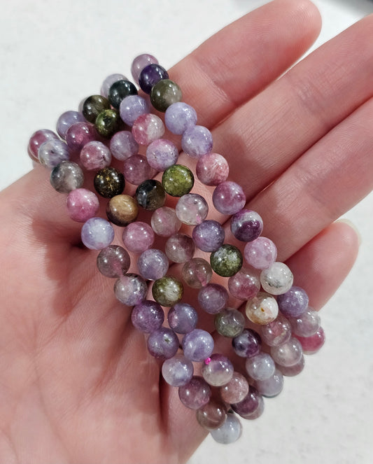 Mixed Tourmaline Bracelet