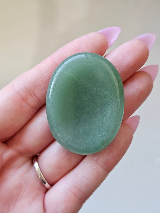 Green Aventurine Worry Stone