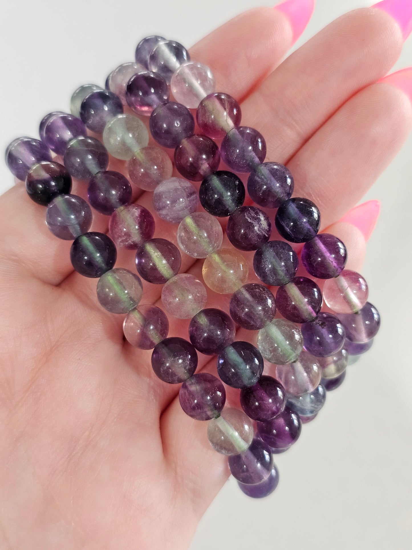 Rainbow Fluorite Bracelet