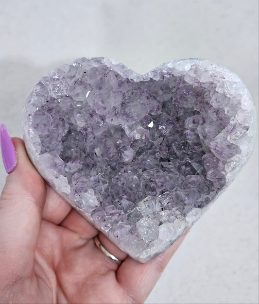 Amethyst Heart