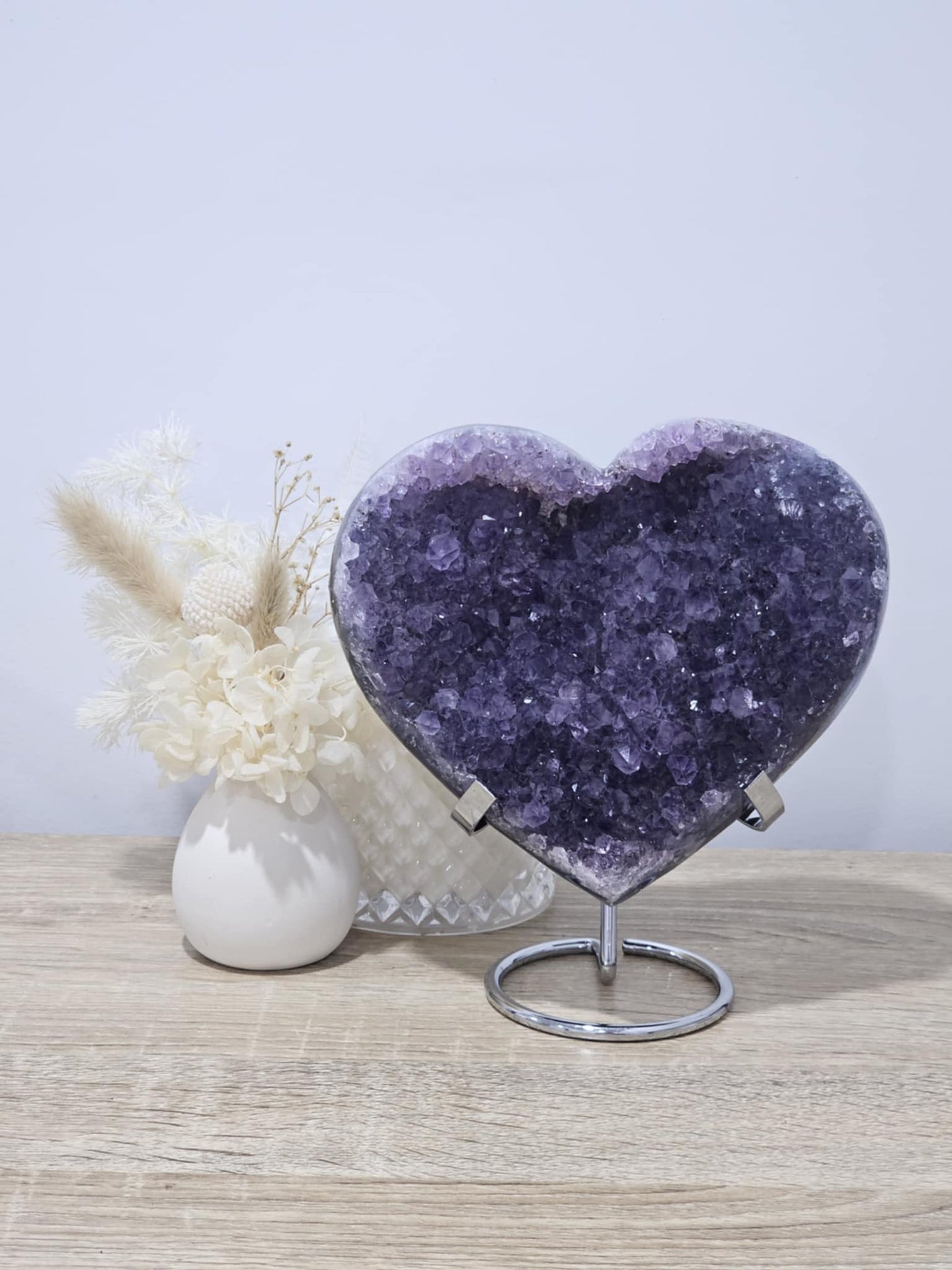 Amethyst Heart