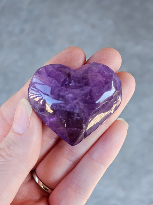 Amethyst Heart