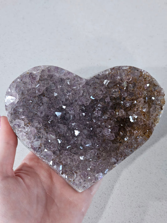 Amethyst Heart