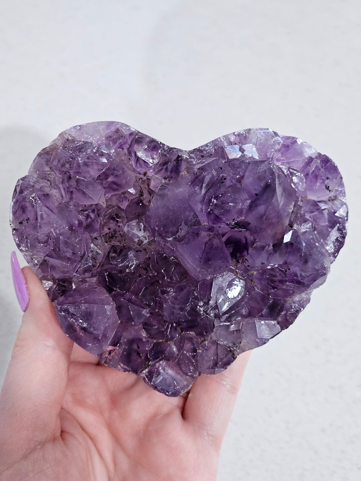 Amethyst Heart