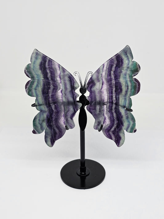 Rainbow Fluorite Butterfly