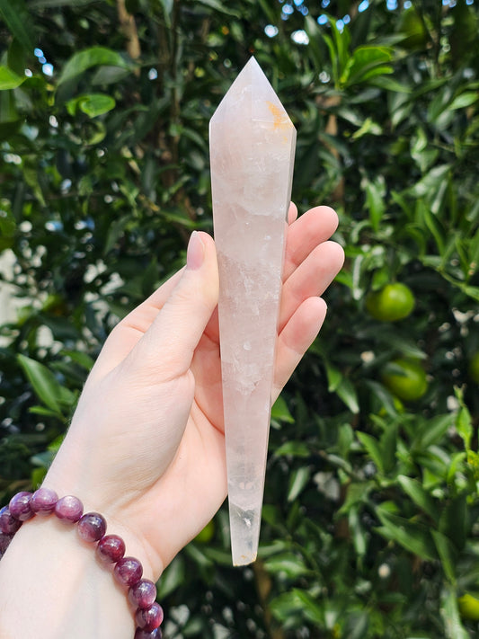 Rose Quartz Wand