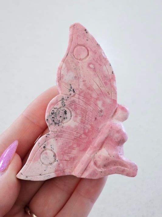 Peruvian Rhodonite Fairy