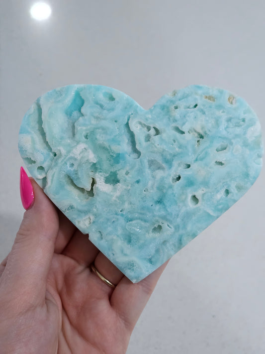 Hemimorphite Heart