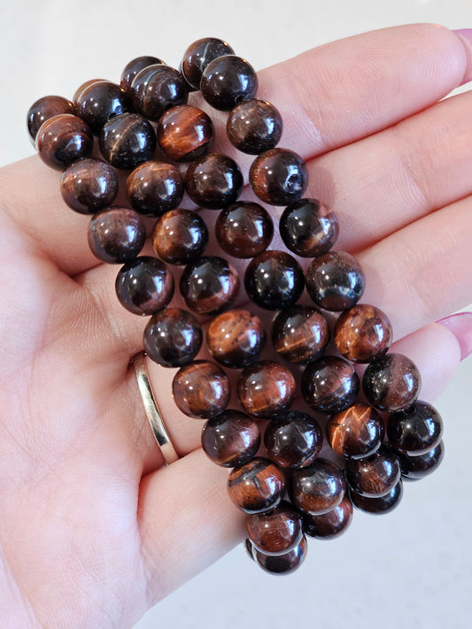 Red Tiger's Eye Bracelet