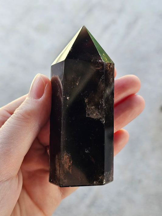 Smokey Quartz Tower