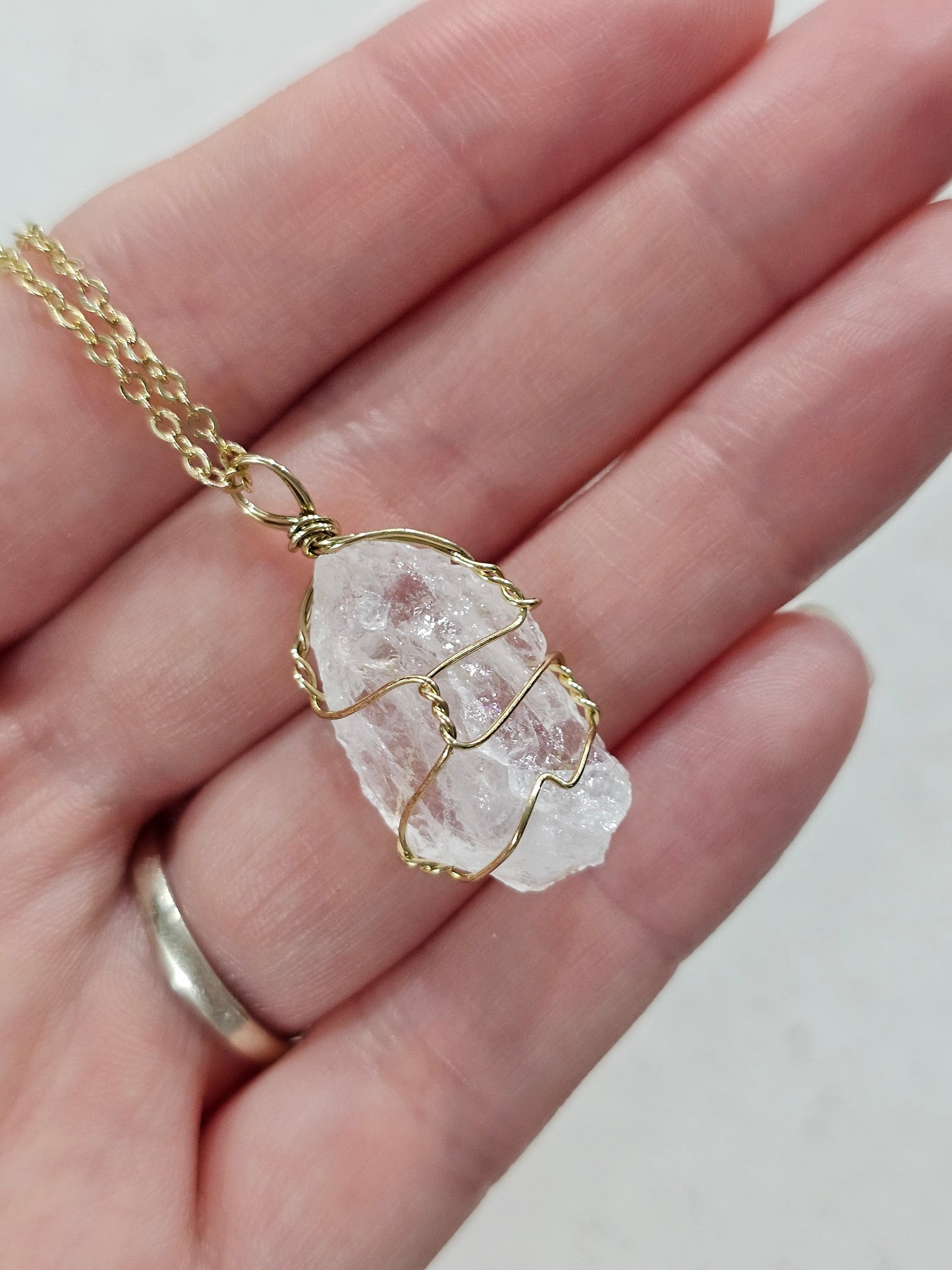 Clear Quartz Necklace