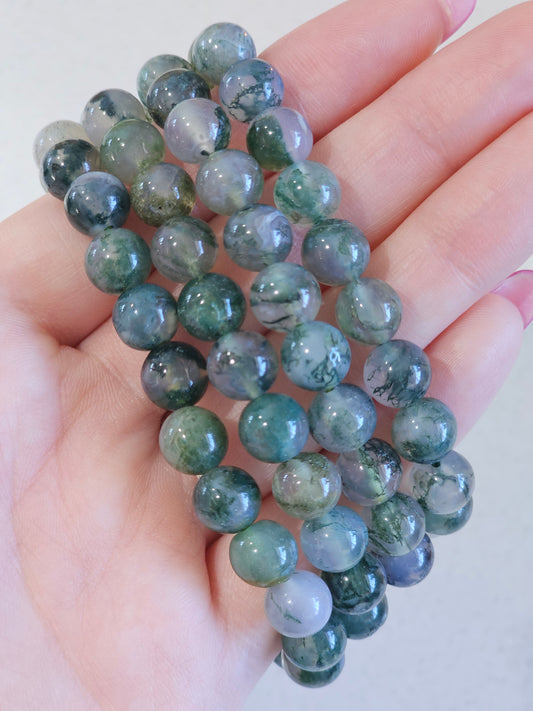 Moss Agate Bracelet