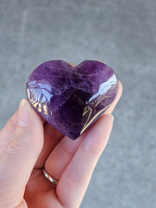 Amethyst Heart