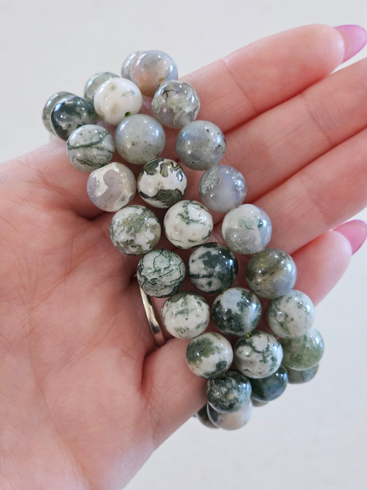 Moss Agate Bracelet