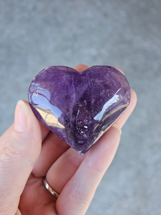 Amethyst Heart