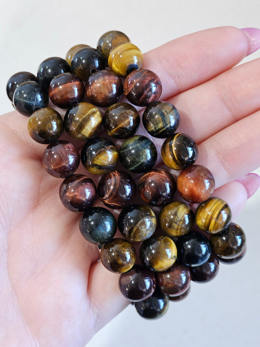 Mixed Tigers Eye Bracelet