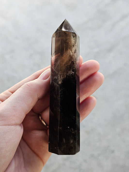 Smokey Quartz Tower