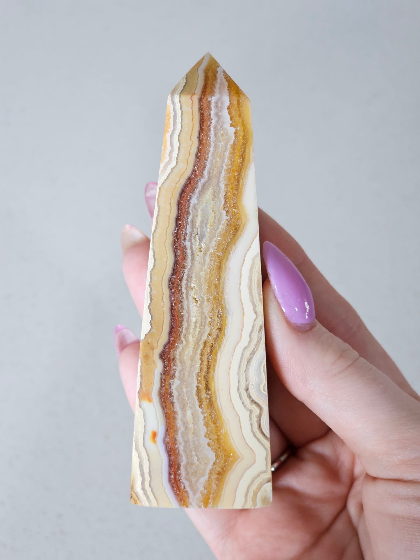 Yellow Crazy Lace Agate