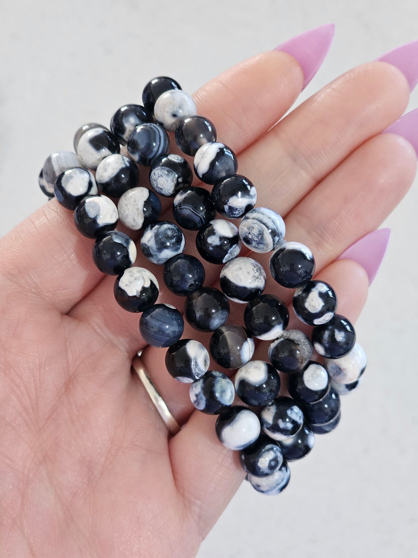 Orca Agate Bracelet