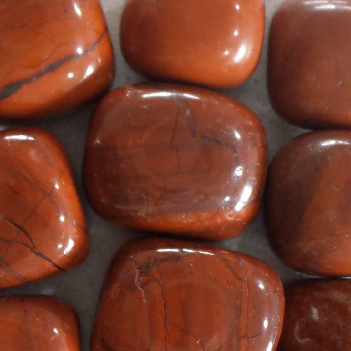 Red Jasper Tumble Stone