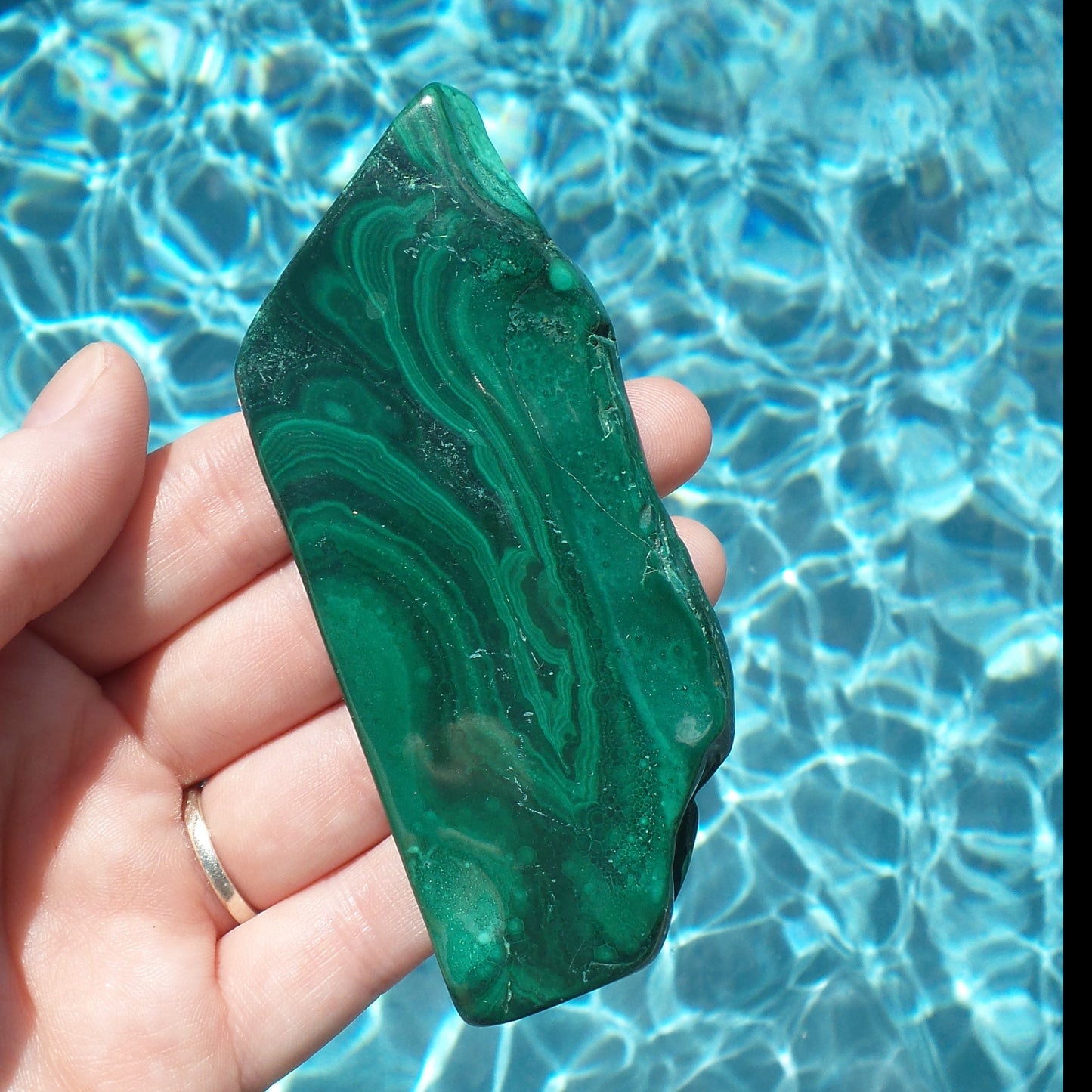 Malachite Slice