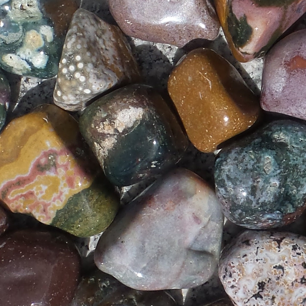 Ocean Jasper Tumble Stone