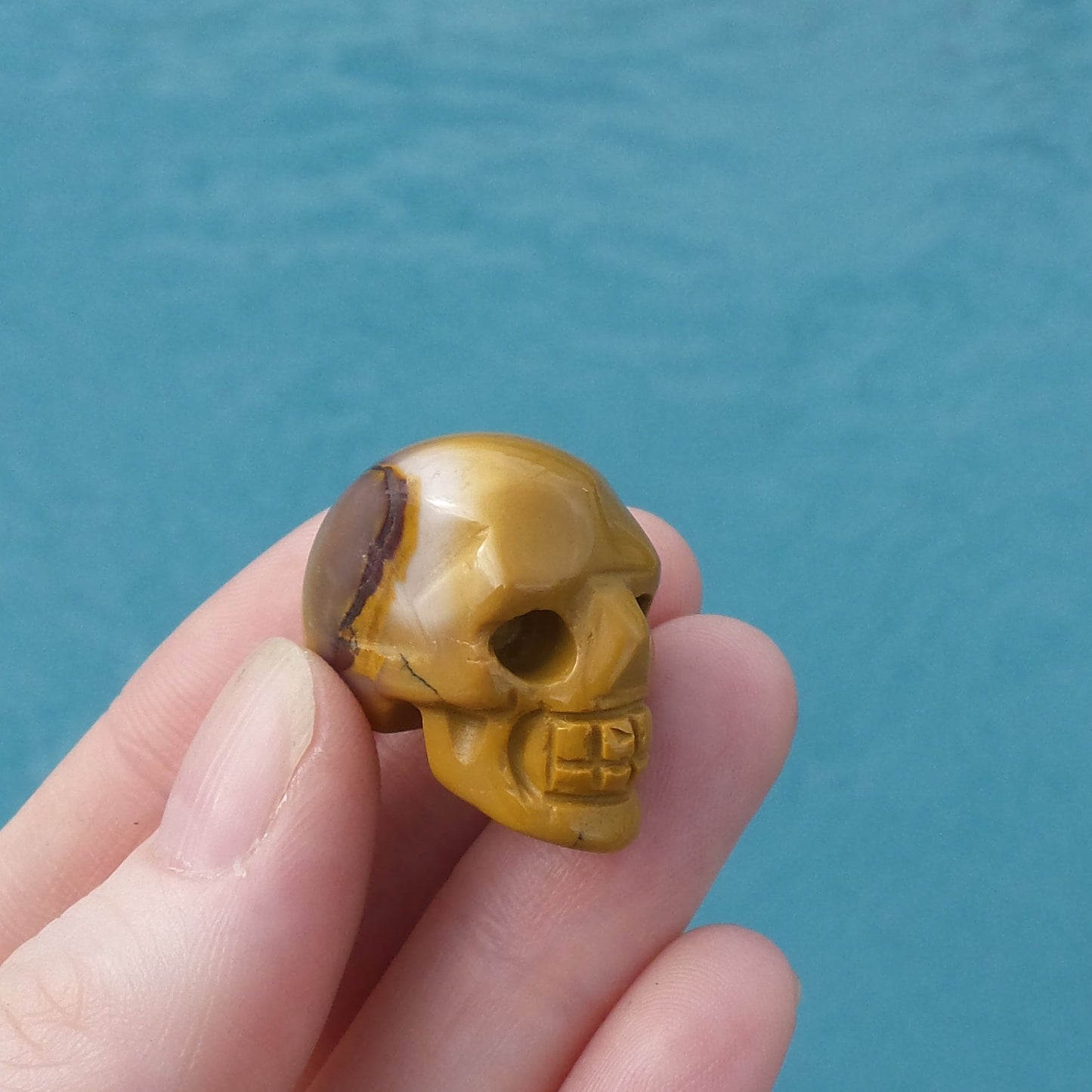 Mini Mookaite Skull